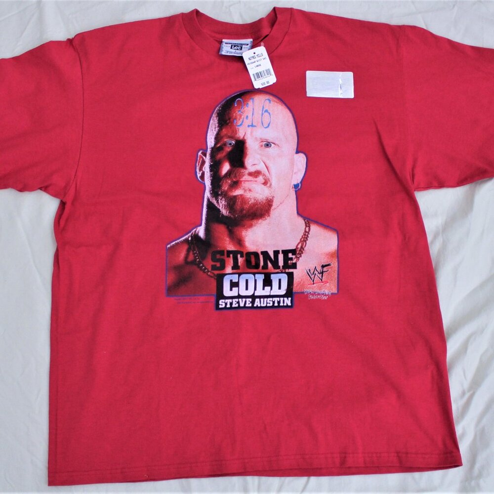 WWF Stone Cold Steve Austin 3:16 shirt NEW w/ TAGS vintage Attitude Era WWE